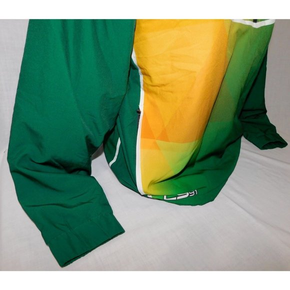 2020 Invictus Games Team Australia 1/2 Zip Pullover hooded Jacket Mens M Green - Picture 9 of 14